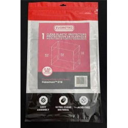 Evoretro Pack 1 boîte de protection en PET pour Pokémon ETB