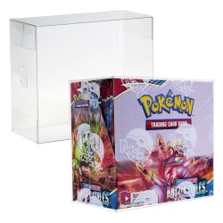 Evoretro Pack 1 boîte de protection en PET pour Pokémon Booster Box
