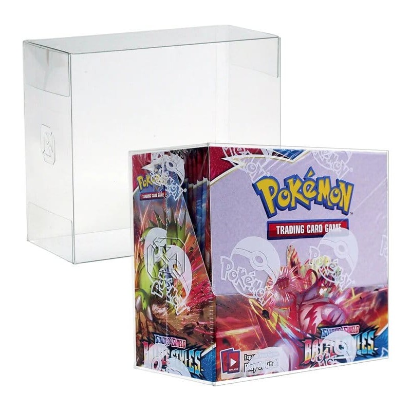 Evoretro Pack 1 boîte de protection en PET pour Pokémon Booster Box