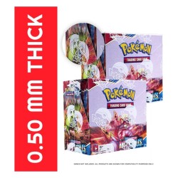 Evoretro Pack 1 boîte de protection en PET pour Pokémon Booster Box