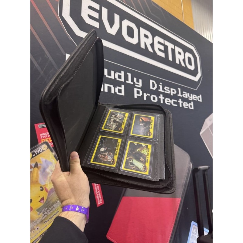 Evoretro Topload 2x2 160 Cartes Black 24,4 x 19,1 cm