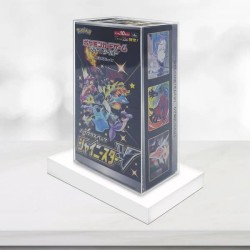 Evoretro Pack 5 boîtes de protection en PET pour Pokémon Booster Box Japonaise Petite