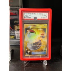 Evoretro Bumper Protector for PSA Slabs Red