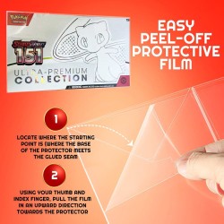 Evoretro PET Protectors 2-Pack for Pokémon 151 Scarlet & Violet Ultra Collection Box