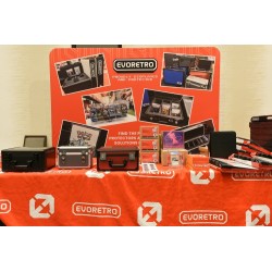 Evoretro Trading Card Storage Box for 90 Cards X Red