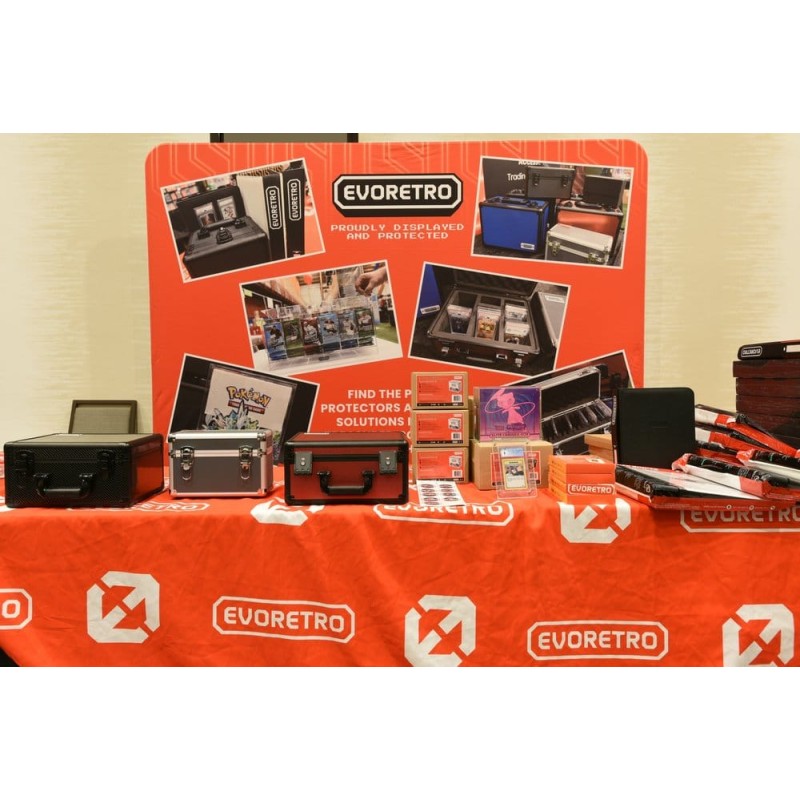 Evoretro valise TCG pour 90 Cartes X Rouge