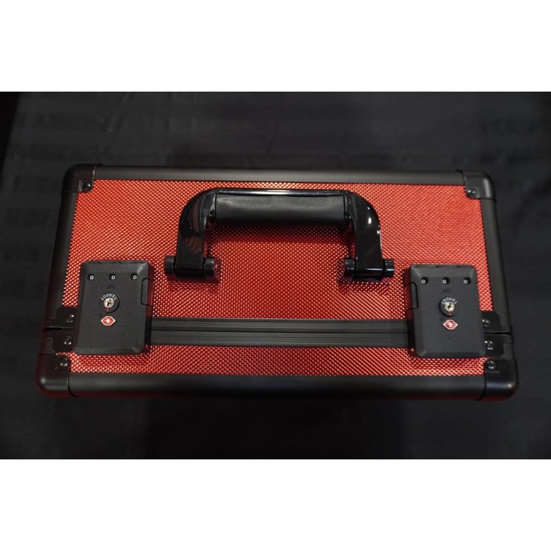 Evoretro valise TCG pour 90 Cartes X Rouge