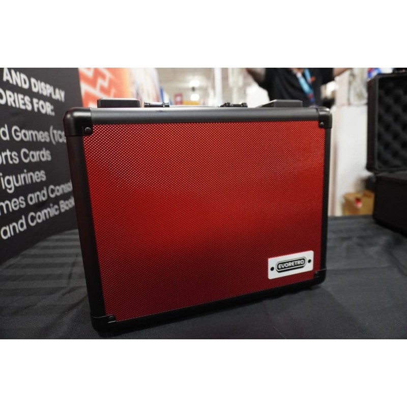Evoretro Trading Card Storage Box for 90 Cards X Red