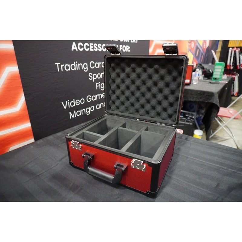 Evoretro Trading Card Storage Box for 90 Cards X Red