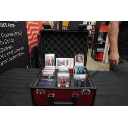 Evoretro valise TCG pour 90 Cartes X Rouge