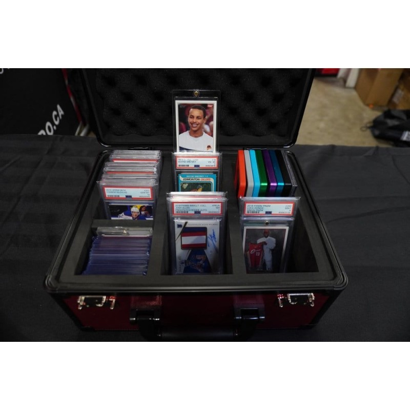 Evoretro valise TCG pour 90 Cartes X Rouge