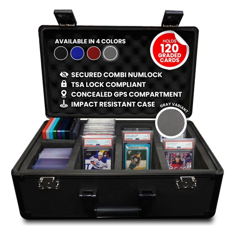 Evoretro valise TCG pour 120 Cartes XL Gris