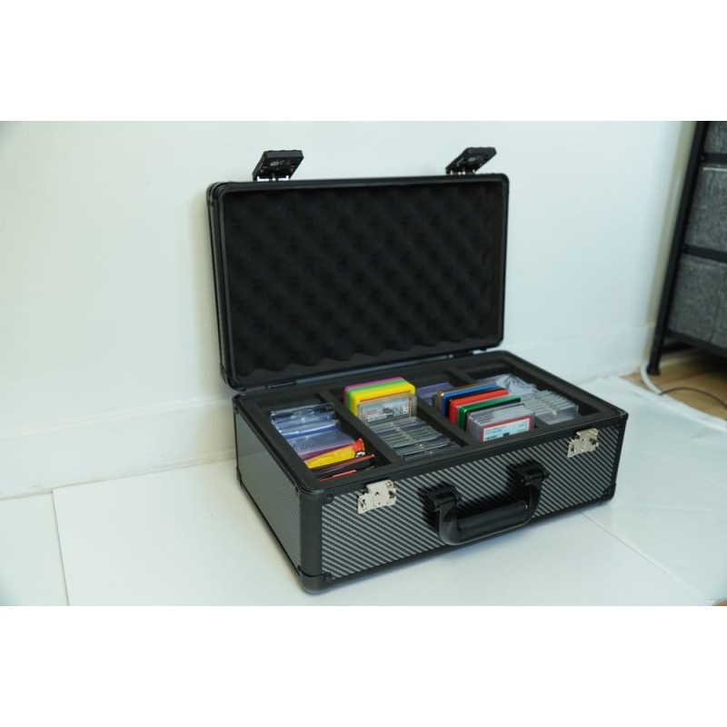 Evoretro Trading Card Storage Box for 120 Cards XL Gray