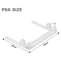 Evoretro pack 5 Display Stands pour Graded Cards Slabs Transparent