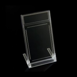 Evoretro Display Stands 5-Pack for Graded Cards Slabs Transparent