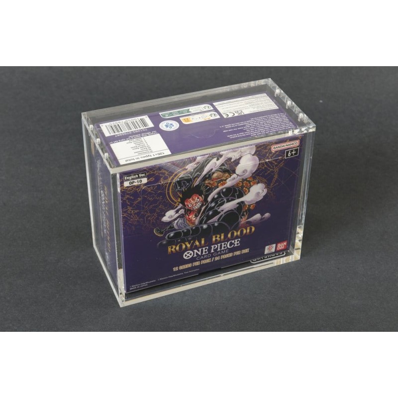 Evoretro Présentoir en Acrylique pour Boîte de Boosters Bandai One Piece TCG (Anglais)