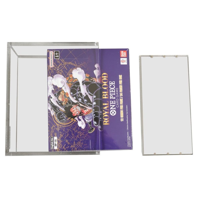 Evoretro Acrylic Display Case for Bandai One Piece TCG Booster Box (English)