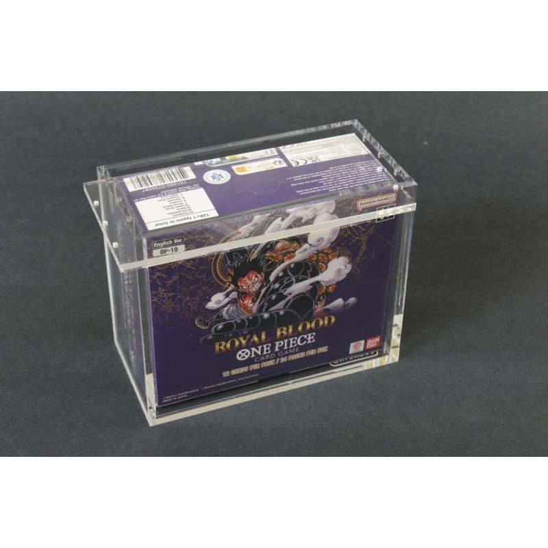 Evoretro Présentoir en Acrylique pour Boîte de Boosters Bandai One Piece TCG (Anglais)