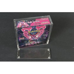 Evoretro présentoir vitrine acrylique pour Pokémon Grande Boîte de Booster Japonaise