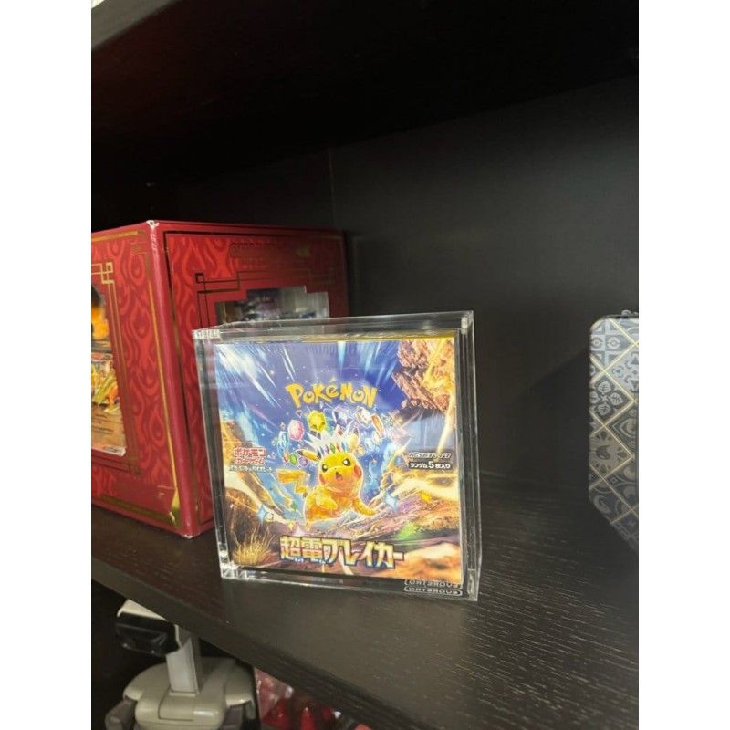 Evoretro Acrylic Display Case for Pokémon Large Japanese Booster Box