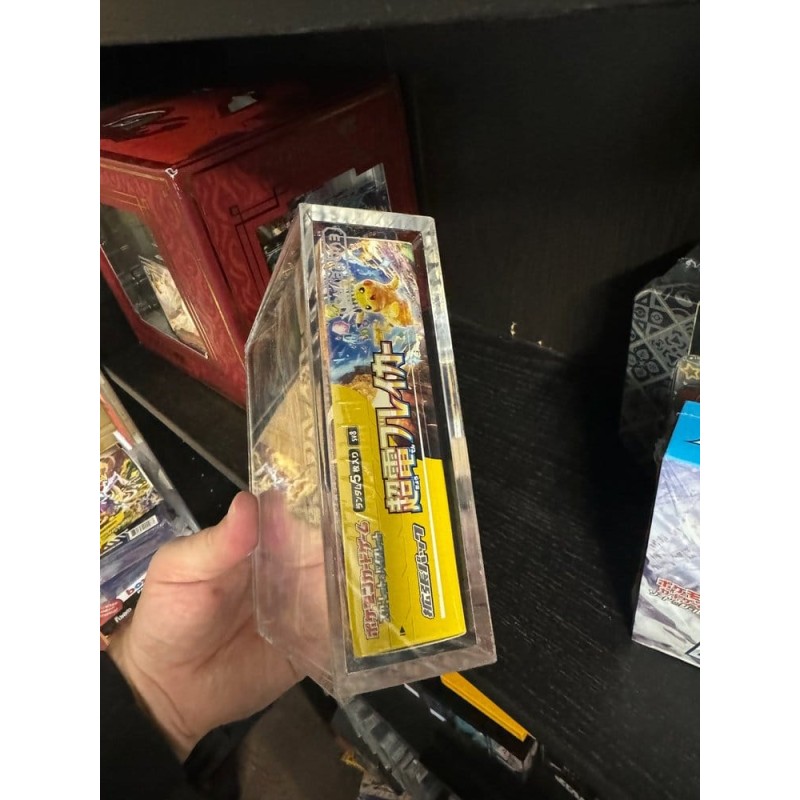 Evoretro Acrylic Display Case for Pokémon Large Japanese Booster Box
