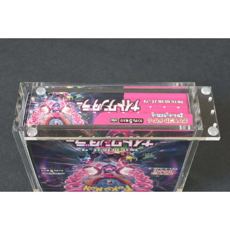 Evoretro Acrylic Display Case for Pokémon Large Japanese Booster Box