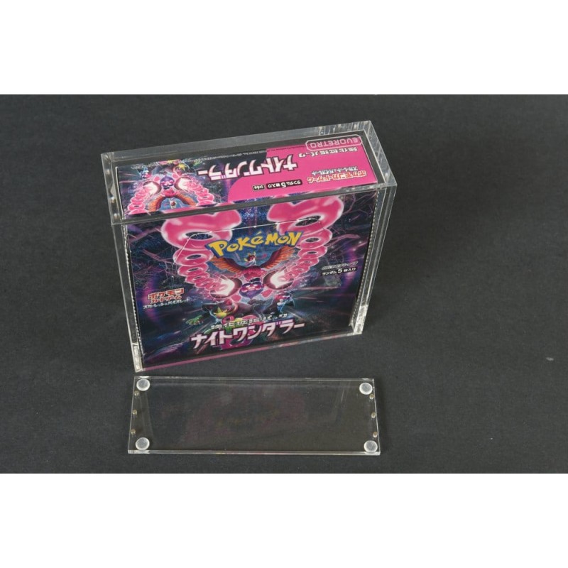 Evoretro Acrylic Display Case for Pokémon Large Japanese Booster Box