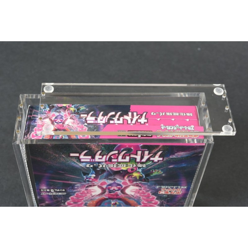Evoretro Acrylic Display Case for Pokémon Large Japanese Booster Box