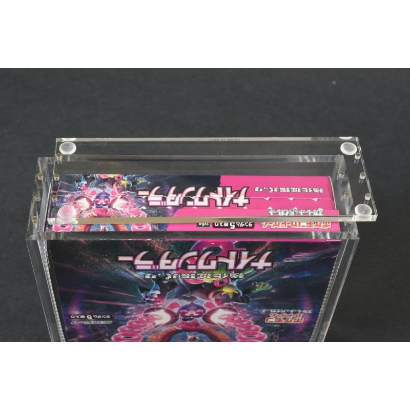 Evoretro présentoir vitrine acrylique pour Pokémon Grande Boîte de Booster Japonaise