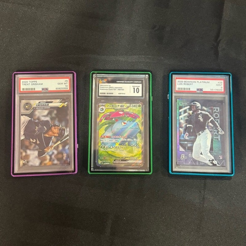 Protège-slabs pour Cartes Gradées PSA Noir