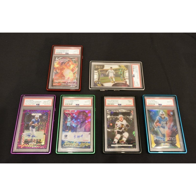 Slab Case Protectors for PSA Graded Cards Yellow