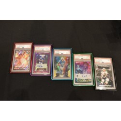 Slab Case Protectors for PSA Graded Cards Yellow