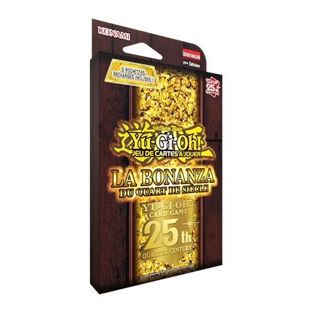 Yu-Gi-Oh! - The Quarter Century Bonanza - Tuckbox (3 Boosters) - FR | 4012927188385