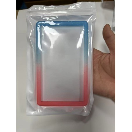 Evoretro Bumper pour Slab de Carte Gradée PSA Gradient Blue-Pink Glitter