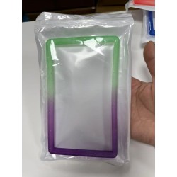 Evoretro Bumper pour Slab de Carte Gradée PSA Gradient Green-Purple Glitter