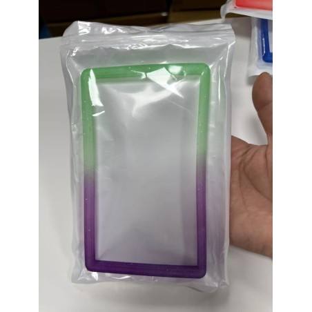 Evoretro Bumper for PSA Graded Card Slab Gradient Green-Purple Glitter