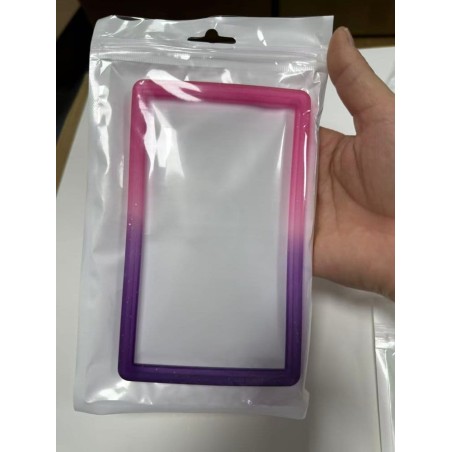 Evoretro Bumper pour Slab de Carte Gradée PSA Gradient Pink-Purple Glitter