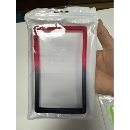 Evoretro Bumper pour Slab de Carte Gradée PSA Gradient Red-Black Glitter