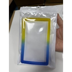 Evoretro Bumper pour Slab de Carte Gradée PSA Gradient Yellow-Blue Glitter