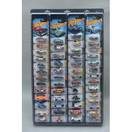 Evoretro Wall Display for 48 Carded Diecast Cars 3-Pack