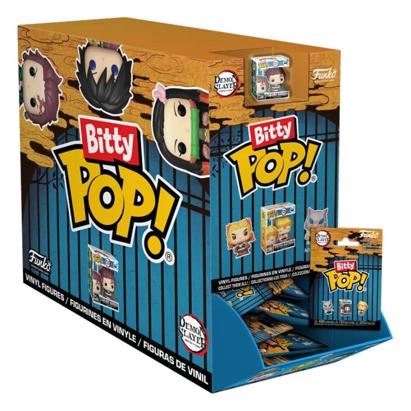 Demon Slayer: Kimetsu no Yaiba - The Movie présentoir figurines Bitty POP! Vinyl 2 cm (32)