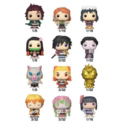 Demon Slayer: Kimetsu no Yaiba - The Movie présentoir figurines Bitty POP! Vinyl 2 cm (32)