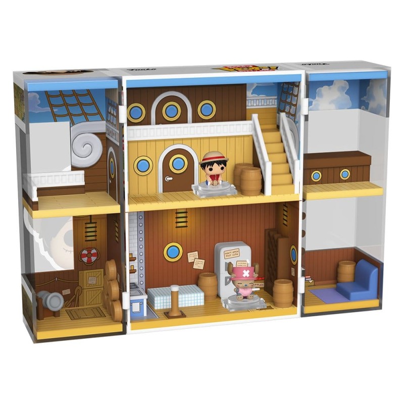 One Piece Bitty POP! Bitty Box Display with 2 Vinyl Figures Going Merry