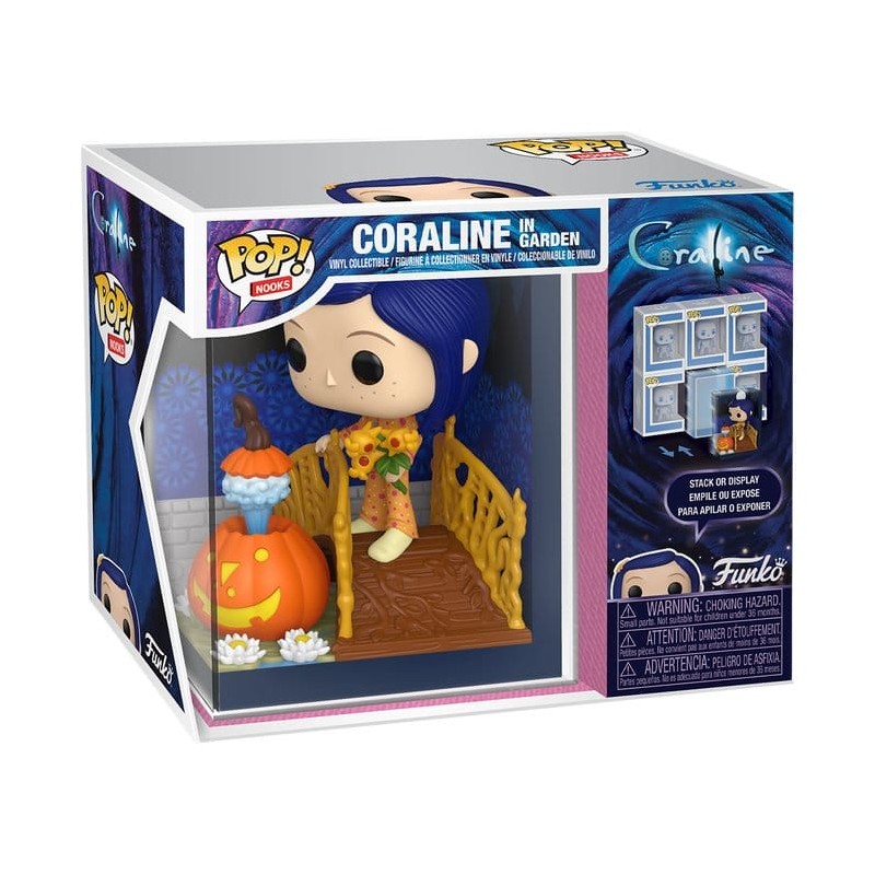 Coraline POP! Nooks Vinyl Diorama Garden 16 cm