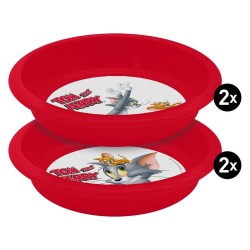 Tom & Jerry Cereal Bowl 4-Pack 300 ml