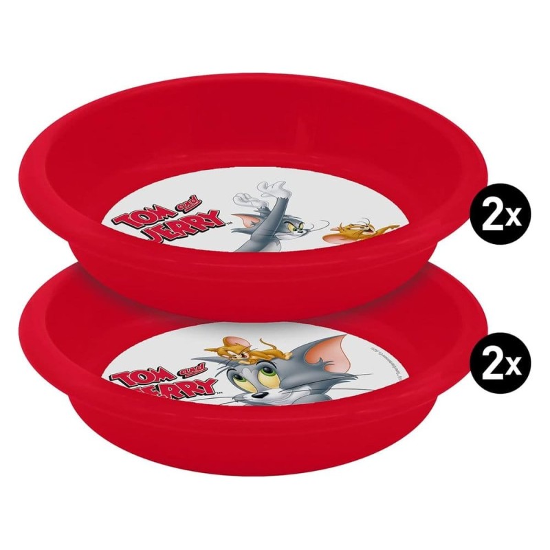 Tom & Jerry bol à céréales pack de 4 300 ml