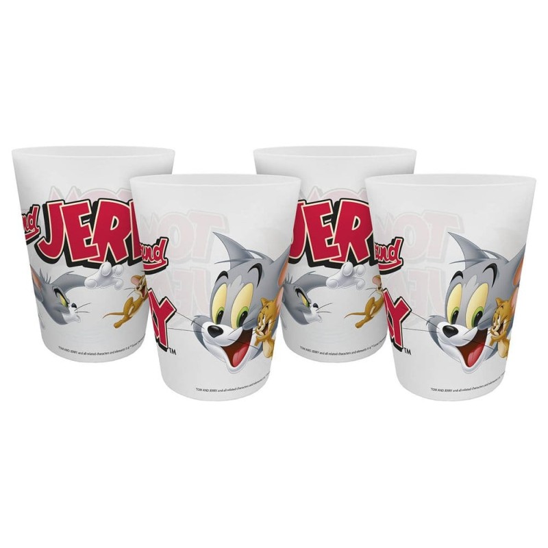 Tom & Jerry gobelet pack de 4 300 ml