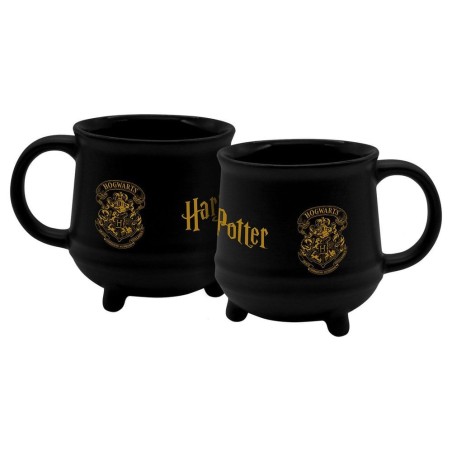 Harry Potter Mug Hogwarts Crest Cauldron Design 560ml
