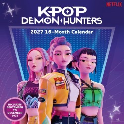 KPop Demon Hunters (2027) Calendrier Mural Carré 30 x 30 cm