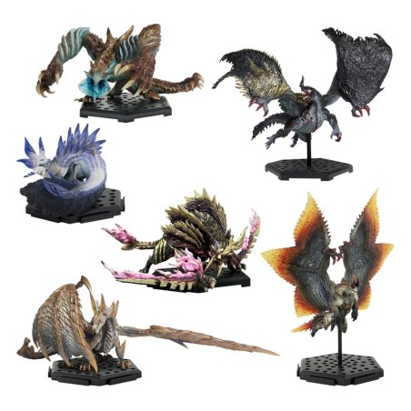 Monster Hunter blind box assortiment Capcom Figure Builder Standard Model Plus figurines mini (6)